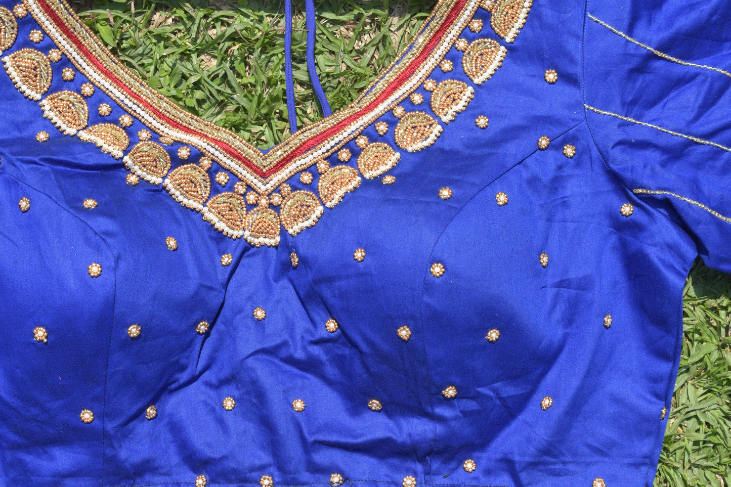Bead Embroidery Blouse