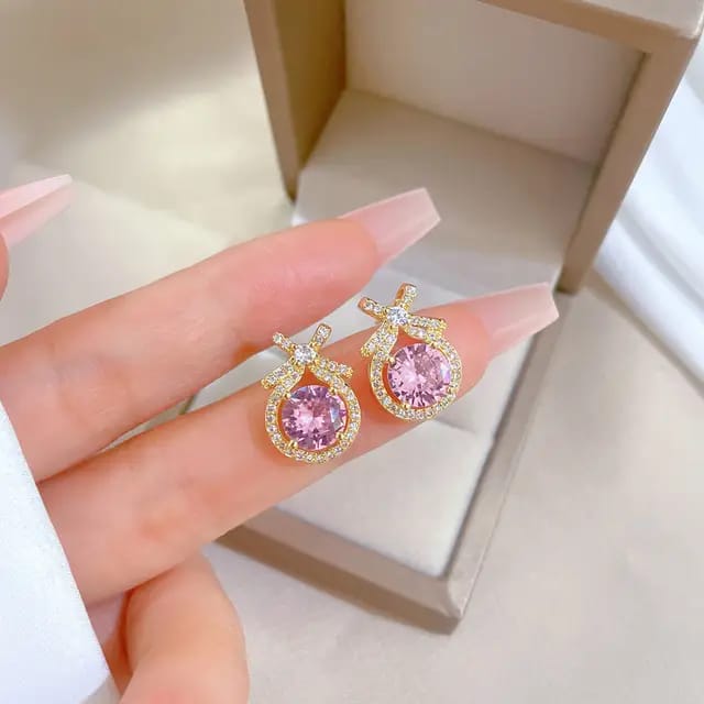 Pink Love Earrings