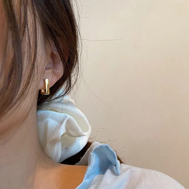 Square Hoop Earrings