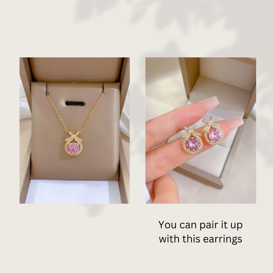 Pink Love Necklace