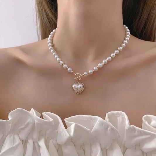 Pearl Love Necklace