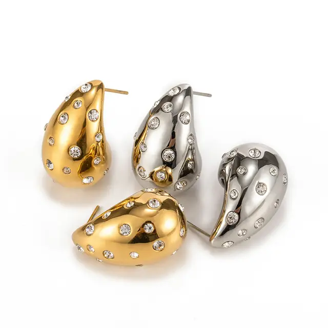 Water Droplets Earrings