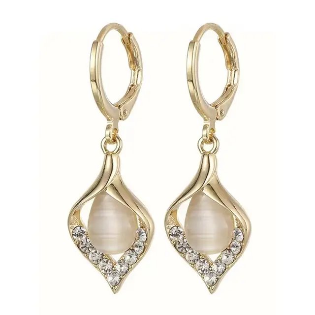 Angel Eye Drop Earrings