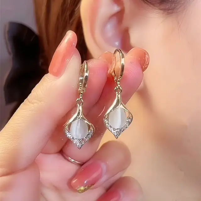 Angel Eye Drop Earrings