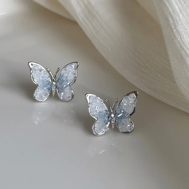 Butterfly Crystal Earrings