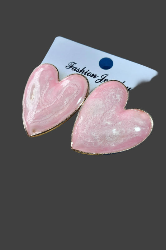 Heart-Shaped Earrings