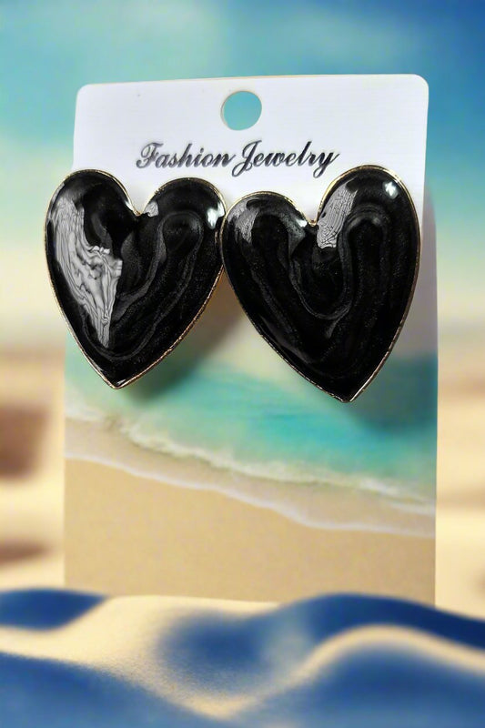 Heart-Shaped Earrings