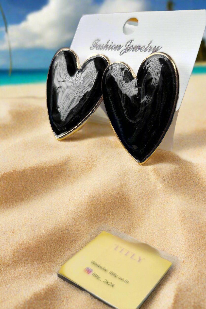 Heart-Shaped Earrings