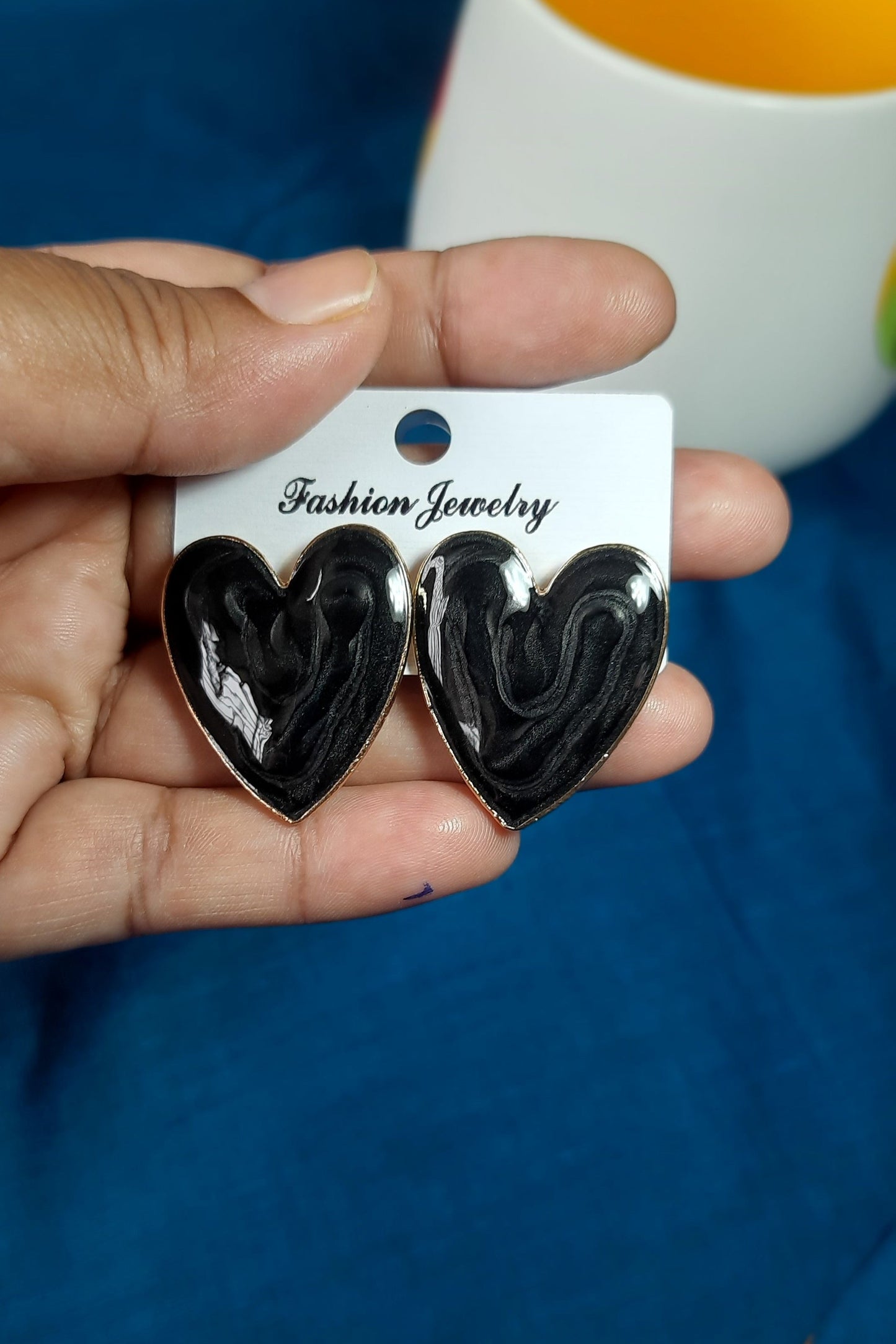 Heart-Shaped Earrings