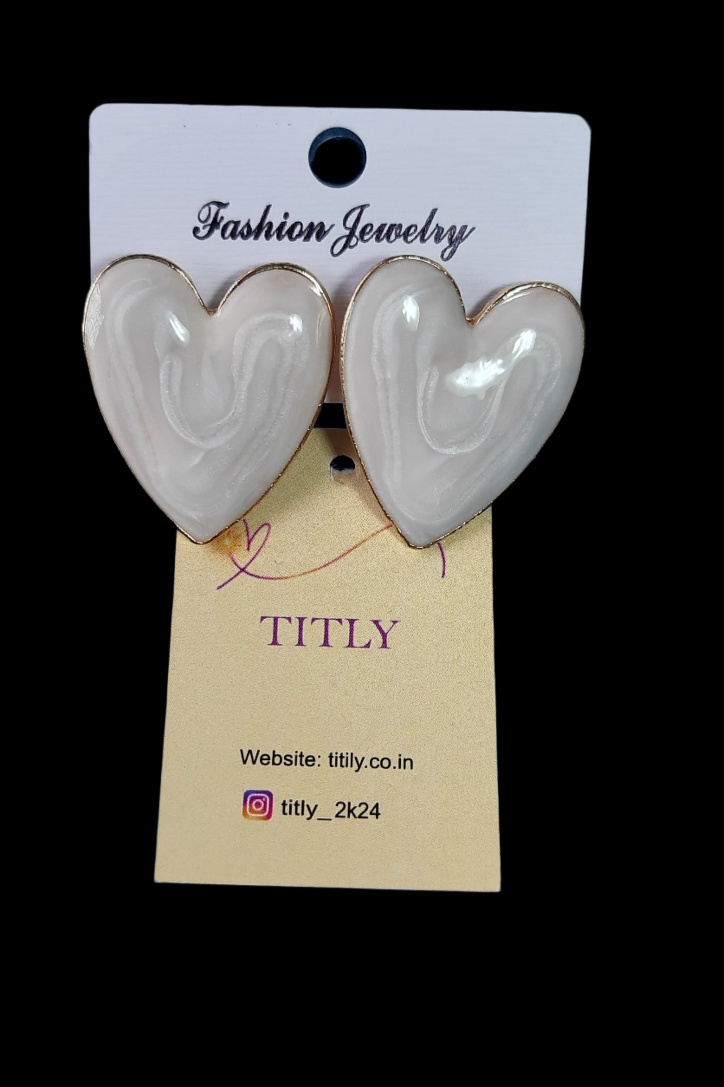 Heart-Shaped Earrings