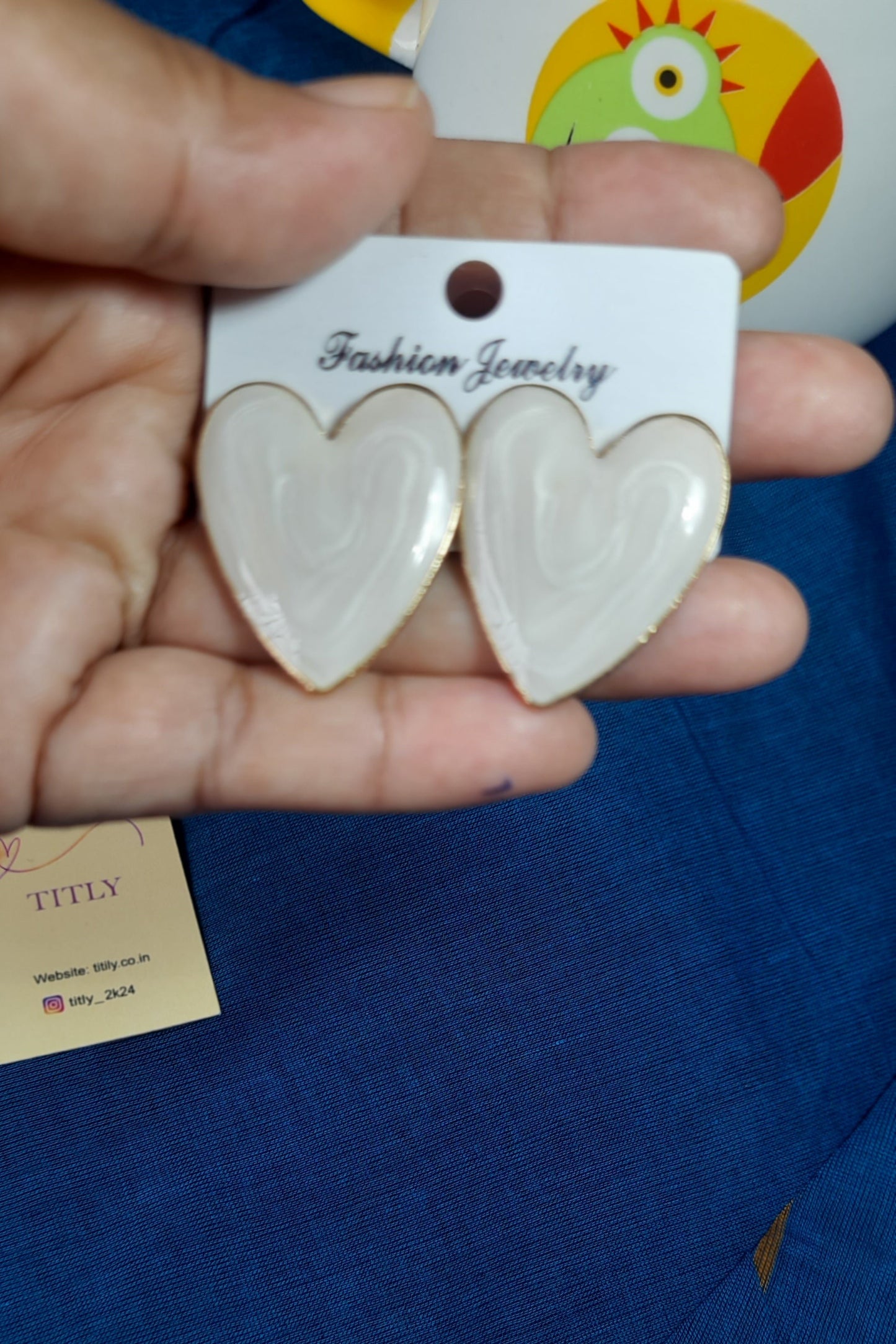 Heart-Shaped Earrings