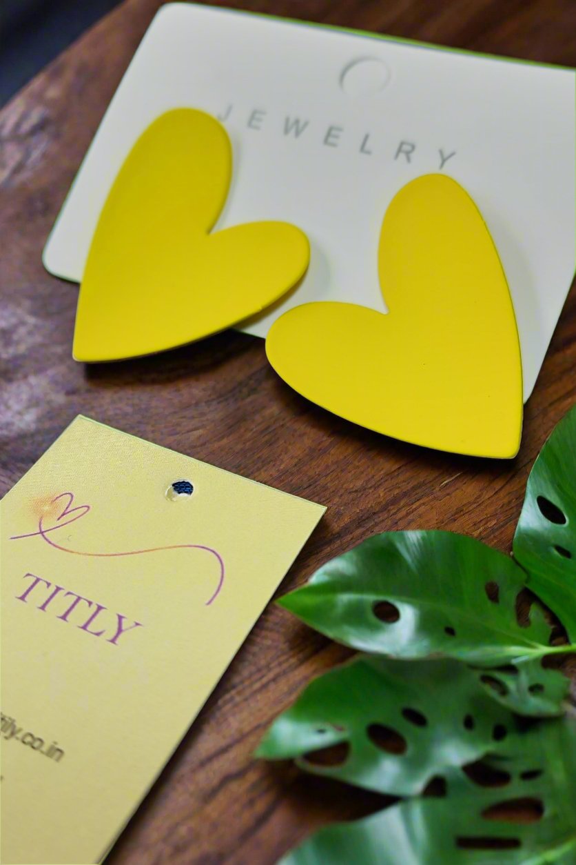 Heart-Shaped Earrings