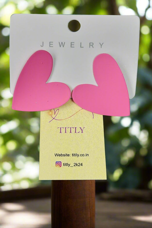 Heart-Shaped Earrings