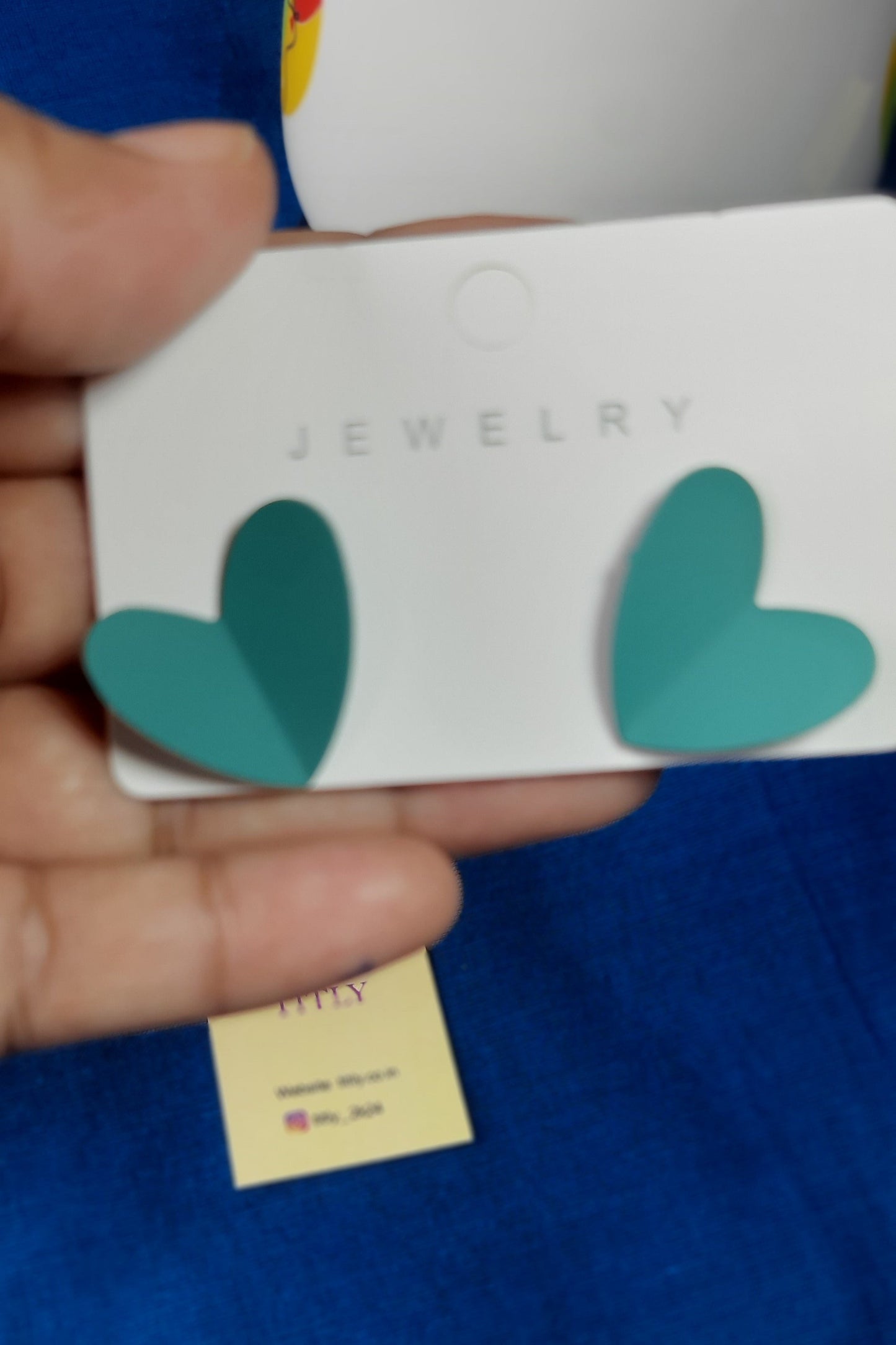 Heart-Shaped Earrings