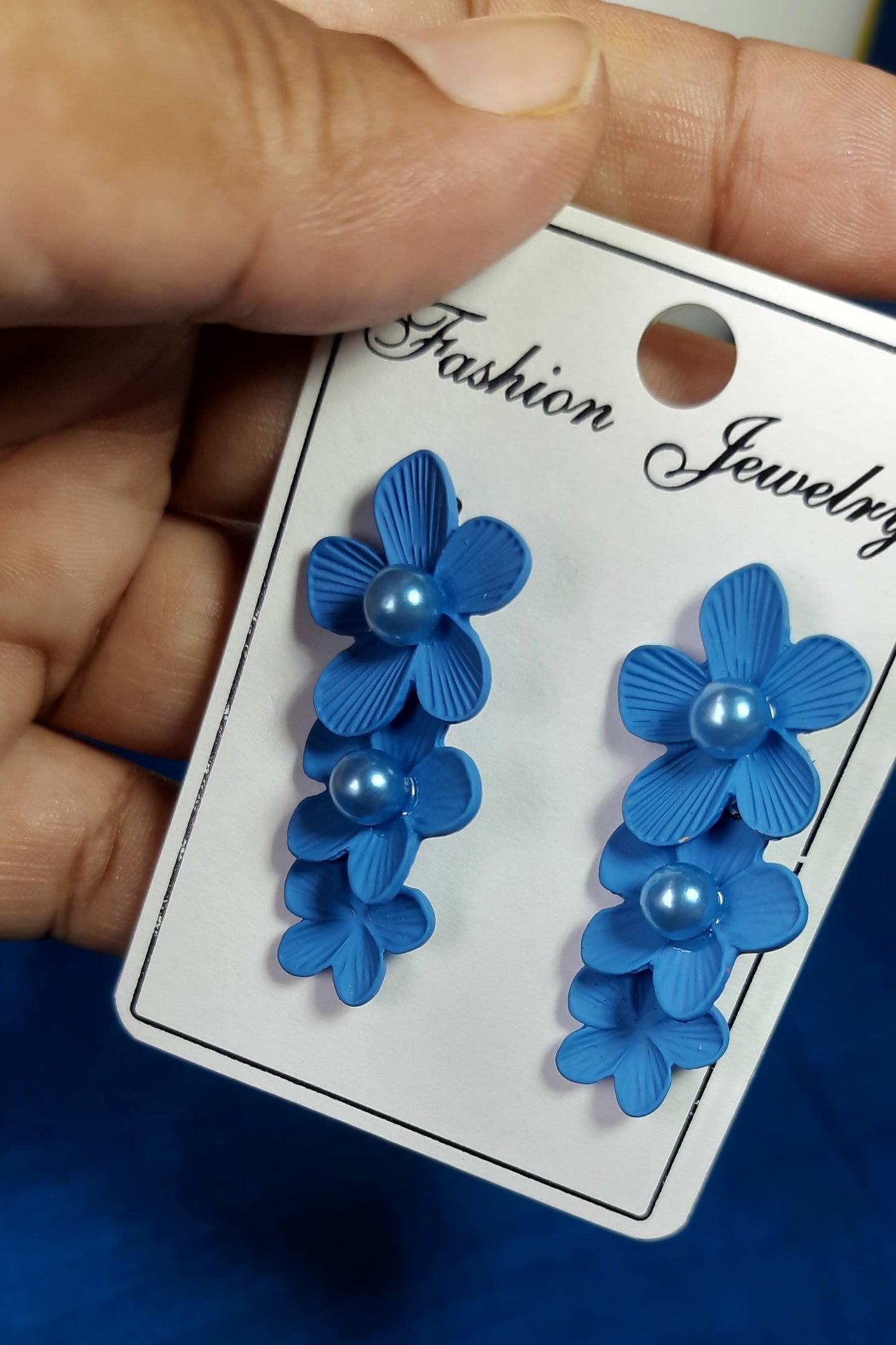 Hanging Flower Earrings