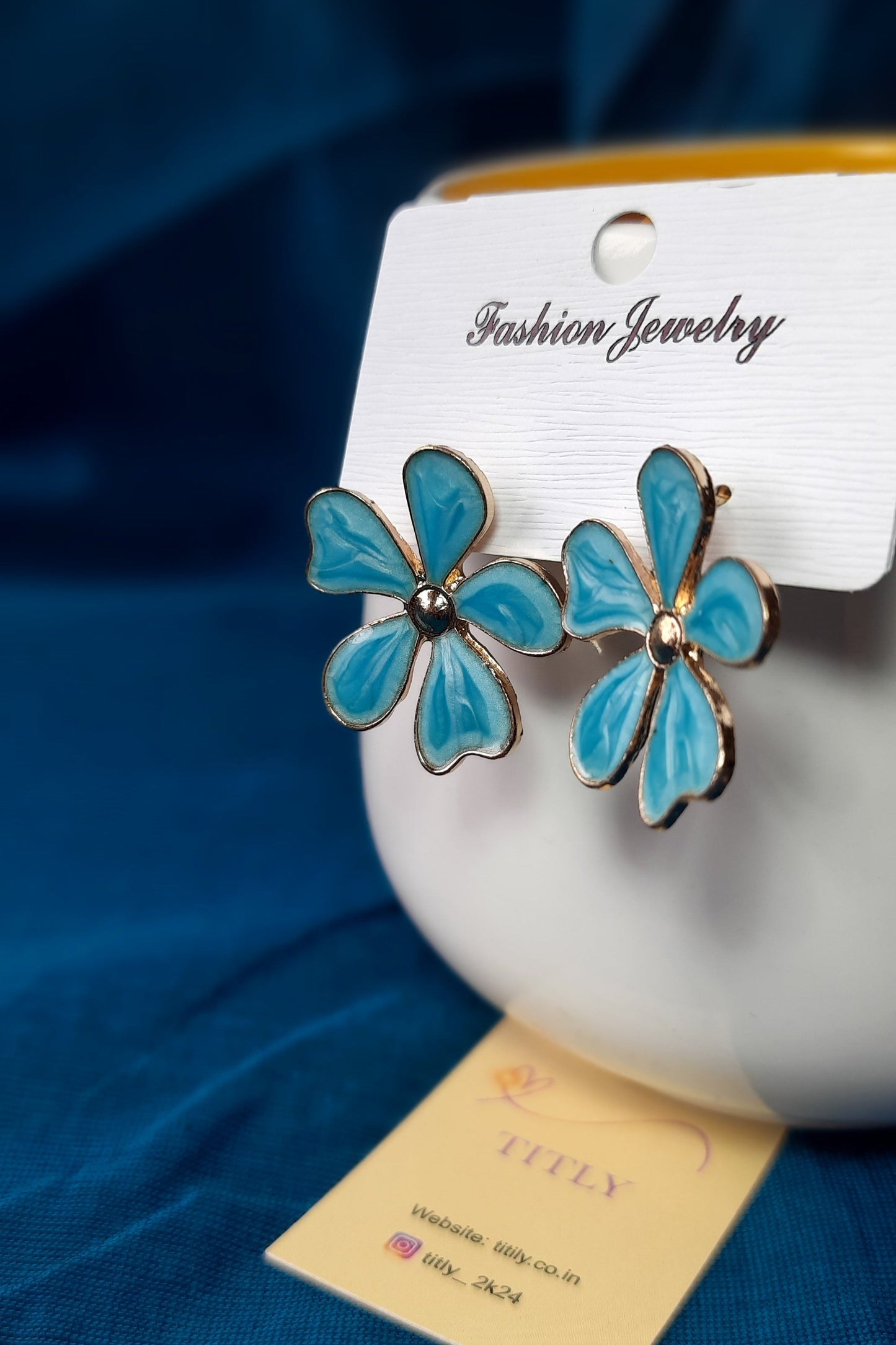 Stud Flower Earrings