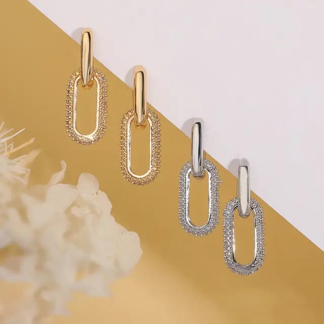 Double Ring Earrings