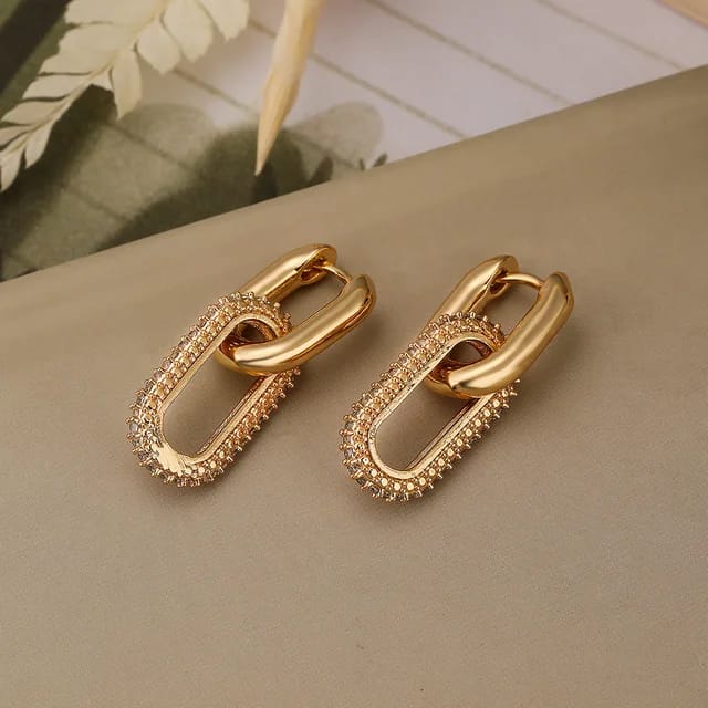 Double Ring Earrings