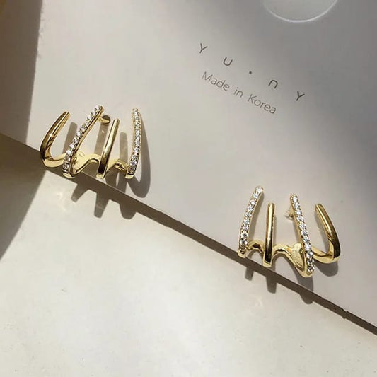 Golden Claw Earrings