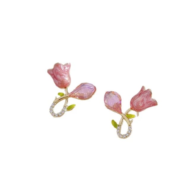 Tulip Bow Earrings